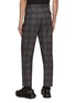 Back View - Click To Enlarge - MANORS - Checkered Legacy Trousers