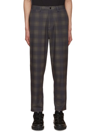 Main View - Click To Enlarge - MANORS - Checkered Legacy Trousers
