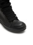 Detail View - Click To Enlarge - RICK OWENS  - Lido Jumbo High Top Lace Up Sneakers