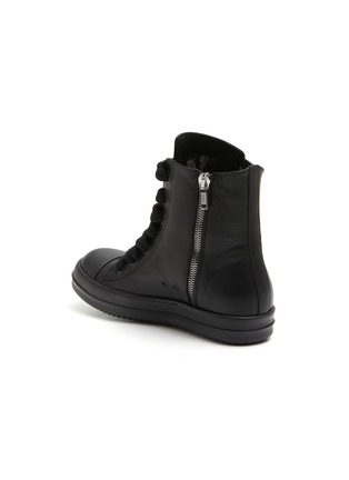  - RICK OWENS  - Lido Jumbo High Top Lace Up Sneakers