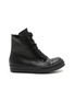 Main View - Click To Enlarge - RICK OWENS  - Lido Jumbo High Top Lace Up Sneakers