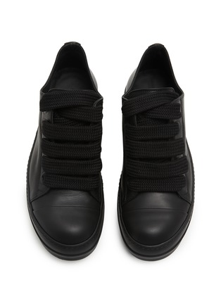 Detail View - Click To Enlarge - RICK OWENS  - Lido Jumbo Low Top Lace Up Sneakers