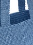 Detail View - Click To Enlarge - MIZELE - Small Muze Crocheted Lurex Tote Bag