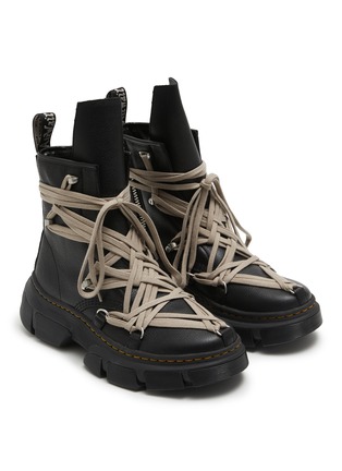 Detail View - Click To Enlarge - RICK OWENS  - x Dr. Martens 1460 DMXL Leather Boots