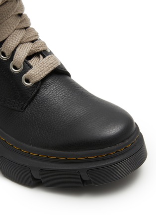 Detail View - Click To Enlarge - RICK OWENS  - X Dr Martens Turbowpn High Top Sneakers