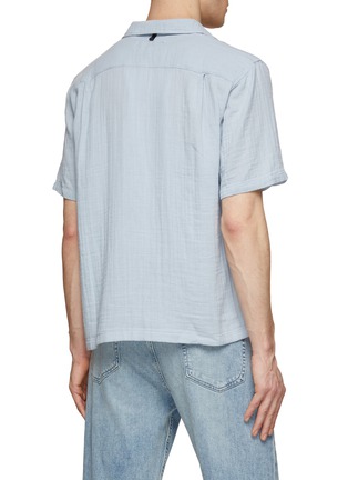 Back View - Click To Enlarge - RAG & BONE - Avery Cotton Gauze Shirt