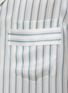  - RE: BY MAISON SANS TITRE - Striped Silk Shirt