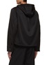 Back View - Click To Enlarge - RE: BY MAISON SANS TITRE - Zippered Drawstring Hoodie