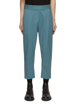 Main View - Click To Enlarge - RE: BY MAISON SANS TITRE - Metal Buckle Tapered Pants