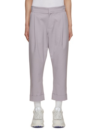 Main View - Click To Enlarge - RE: BY MAISON SANS TITRE - Pleated Tapered Pants