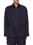 Main View - Click To Enlarge - RE: BY MAISON SANS TITRE - Elastic Drawstring Pullover Shirt