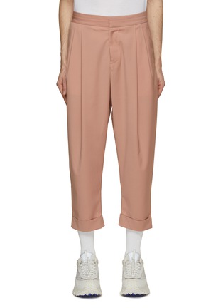 Main View - Click To Enlarge - RE: BY MAISON SANS TITRE - Double Pleated Tapered Pants