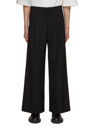 Main View - Click To Enlarge - RE: BY MAISON SANS TITRE - Pleated Straight Leg Pants