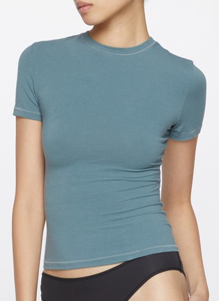 Figure View - Click To Enlarge - SKIMS - Cotton Short Sleeve Crewneck T-Shirt