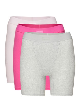SKIMS, Shorts, Pink Skims X Swarovski Cotton Rib Shorts