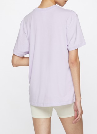Back View - Click To Enlarge - SKIMS - Boyfriend Short Sleeve T-Shirt