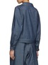 Back View - Click To Enlarge - THE LOOM - Recycled Linen Button Up Jacket