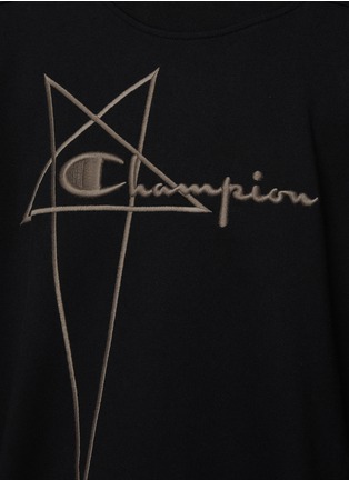  - RICK OWENS  - x Champion Jumbo Sweatshirt