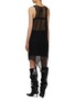 Back View - Click To Enlarge - RICK OWENS  - x Champion Sheer Basketball Dress