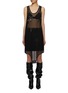 Main View - Click To Enlarge - RICK OWENS  - x Champion Sheer Basketball Dress