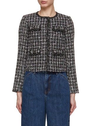 Main View - Click To Enlarge - SELF-PORTRAIT - Boucle Jacket