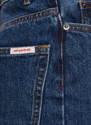  - SELF-PORTRAIT - Centre Seam Bootcut Jeans