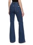 Back View - Click To Enlarge - SELF-PORTRAIT - Centre Seam Bootcut Jeans