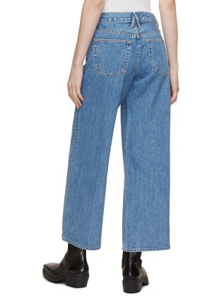 Back View - Click To Enlarge - SLVRLAKE - Mica Cropped Wide Leg Jeans