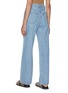 Back View - Click To Enlarge - SLVRLAKE - Grace Wide Leg Light Washed Jeans