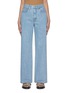 Main View - Click To Enlarge - SLVRLAKE - Grace Wide Leg Light Washed Jeans
