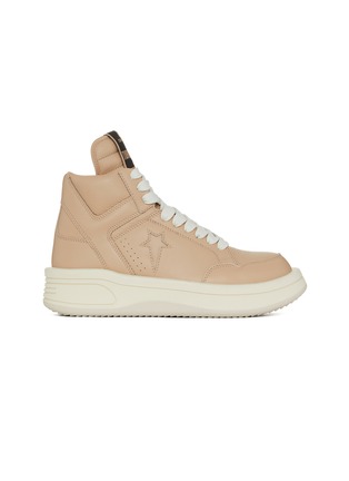 Main View - Click To Enlarge - RICK OWENS DRKSHDW - x Converse TURBOWPN High Top Sneakers