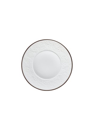 Main View - Click To Enlarge - RAYNAUD - Italian Renaissance Dessert Plate — Filet Platine Mat