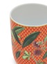 Detail View - Click To Enlarge - RAYNAUD - Trésor Fleuri Mug — Orange