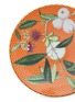 Detail View - Click To Enlarge - RAYNAUD - Trésor Fleuri Bread Plate — Orange