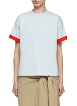 Tシャツ・カットソー BOTTEGA VENETA STRIPES T-SHIRT Bottega Veneta | Double Layer Striped Cotton T-Shirt