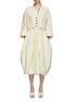 Main View - Click To Enlarge - BOTTEGA VENETA - Balloon Shape Cotton Twill Dress