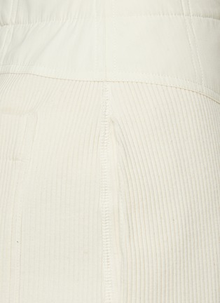 - BOTTEGA VENETA - Compact Cotton Ribbed Jersey Knee-length Skirt