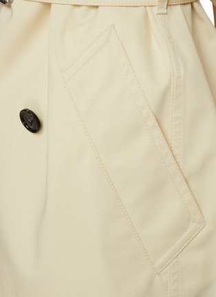  - BOTTEGA VENETA - Double Breasted Cotton Trench Coat