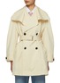 Main View - Click To Enlarge - BOTTEGA VENETA - Double Breasted Cotton Trench Coat