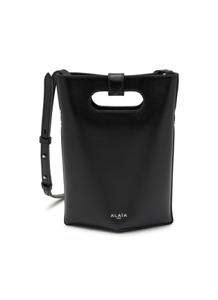 Main View - Click To Enlarge - ALAÏA - Small Folded Leather Tote Bag