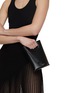 Figure View - Click To Enlarge - ALAÏA - Small Folded Leather Tote Bag