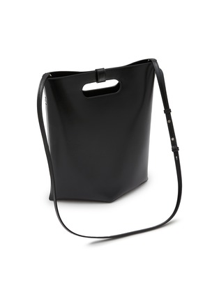 Detail View - Click To Enlarge - ALAÏA - Folded Leather Tote Bag