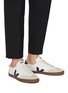 Figure View - Click To Enlarge - VEJA - Volley O.T. Leather Low Top Sneakers