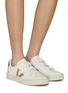 Figure View - Click To Enlarge - VEJA - Recife Chromefree Leather Velcro Sneakers