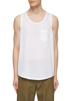 Main View - Click To Enlarge - SUNSPEL - x Nigel Cabourn Mesh Tank Top