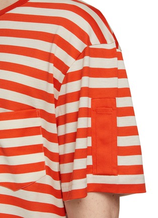  - SUNSPEL - x Nigel Cabourn Striped Cotton T-Shirt