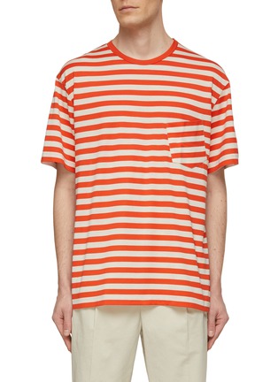 Main View - Click To Enlarge - SUNSPEL - x Nigel Cabourn Striped Cotton T-Shirt