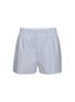 Main View - Click To Enlarge - SUNSPEL - Mix Colour Stripe Cotton Boxer Shorts