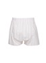 Figure View - Click To Enlarge - SUNSPEL - Stripe Cotton Boxer Shorts