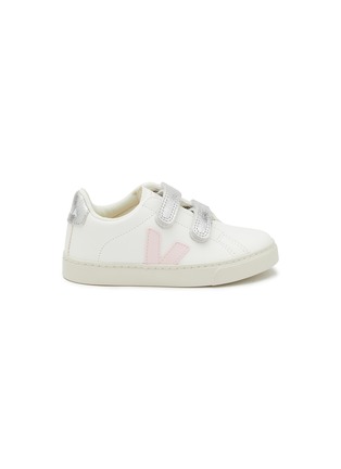 Main View - Click To Enlarge - VEJA - V-10 Velcro Leather Kids Sneakers